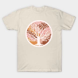 Tree of Life in Boho Style T-Shirt